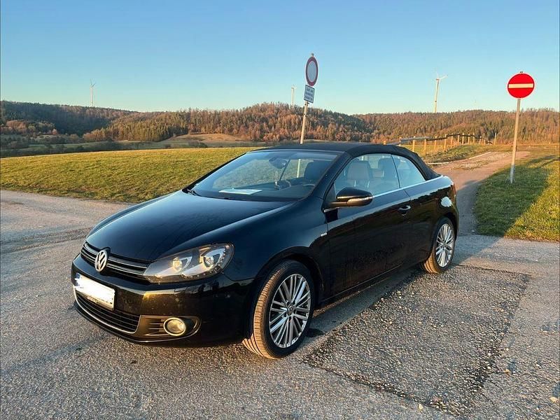 Gebraucht VW Golf Cabriolet 140 PS (102 kW) 2014 Schwarz Cabrio