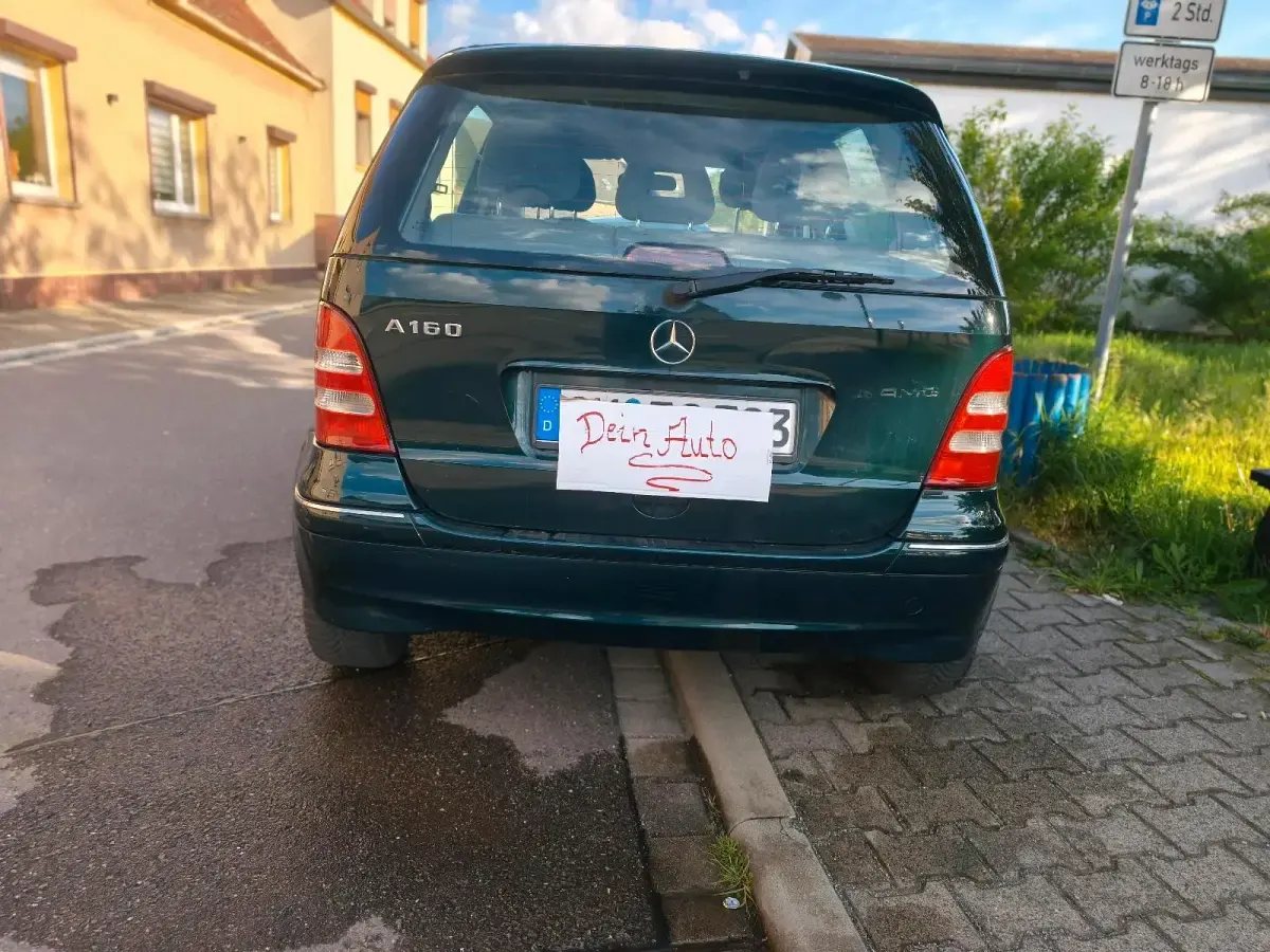 Gebraucht Mercedes A160 75 PS (55 kW) 2002 Grün Kleinwagen