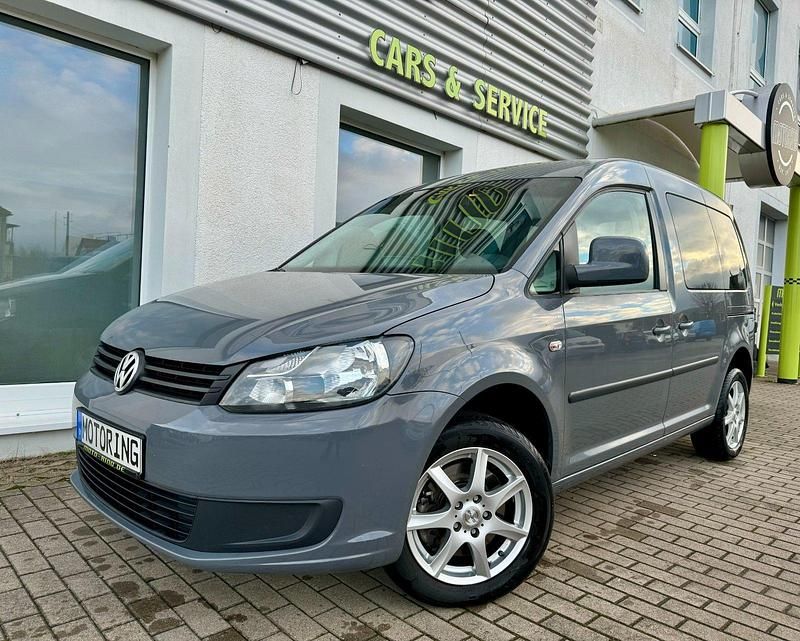 Grau Gebraucht 2013 VW Caddy Pure Van / Kleinbus | 17.990 € - Bild 1/4