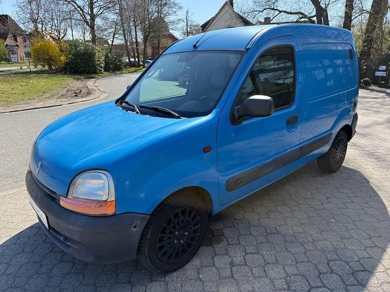 Gebraucht Renault Kangoo 65 PS (47 kW) 2002 Blau Van / Kleinbus