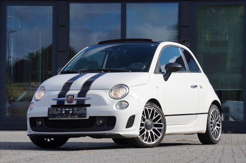 Weiß Gebraucht 2014 Abarth 500C Cabrio | 9.990 € (Fairer Preis) - Bild 1/4