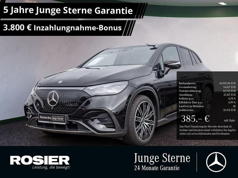 Schwarz Gebraucht 2024 Mercedes EQE350 Sport Edition SUV | 64.992 € (Fairer Preis) - Bild 1/3