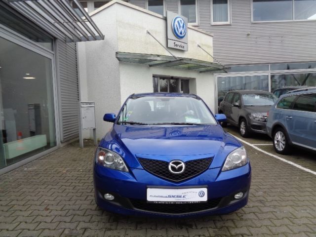 Gebraucht Mazda 3 Active 105 PS (77 kW) 2007 Blau metallic Limousine