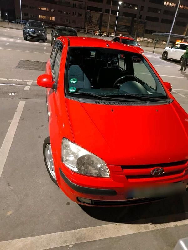 Rot Gebraucht 2002 Hyundai Getz Kleinwagen | 1.600 € (Fairer Preis) - Bild 1/4