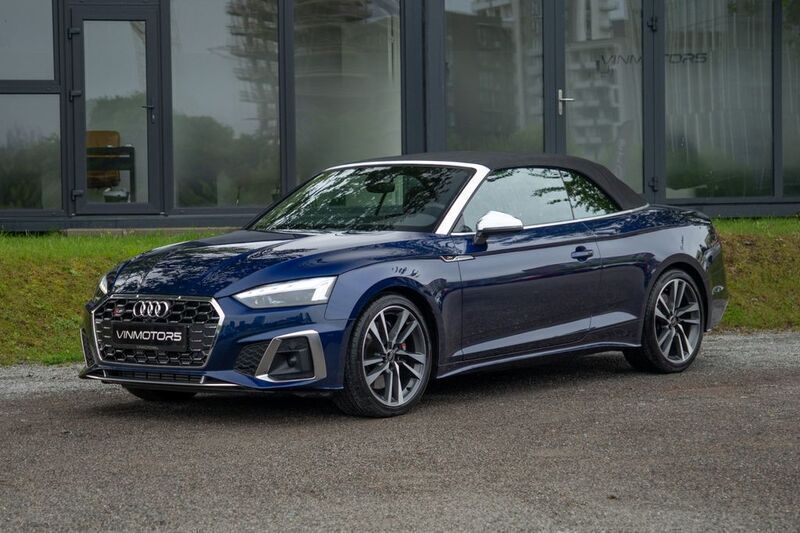 Blau Gebraucht 2024 Audi S5 Cabriolet Sport Cabrio | 43.800 € - Bild 1/4