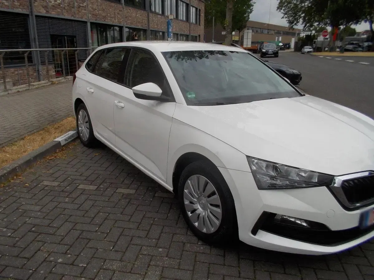 Gebraucht Skoda Scala 116 PS (85 kW) 2020 Weiß Kleinwagen