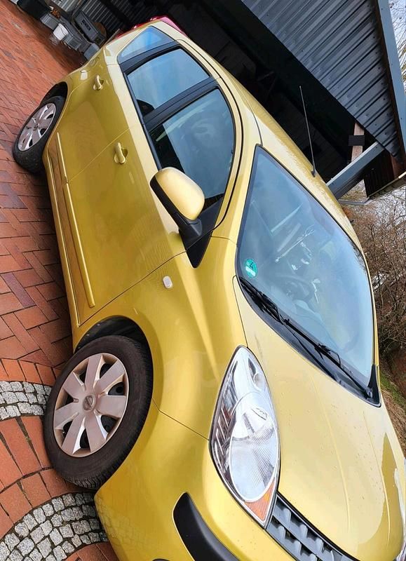 Gebraucht Nissan Note 70 PS (51 kW) 2007 Gelb Kleinwagen