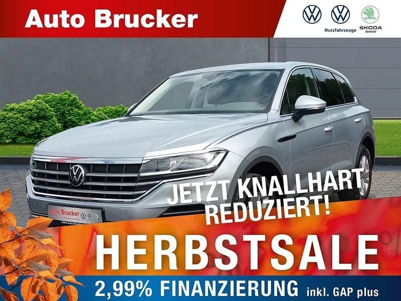 Antimonsilber metallic Gebraucht 2021 VW Touareg Atmosphere SUV | 46.420 € (Superpreis) - Bild 1/4