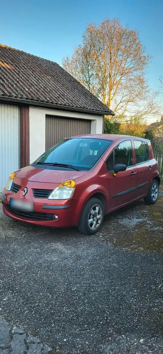 Gebraucht Renault Modus 75 PS (55 kW) 2004 Rot Van / Kleinbus