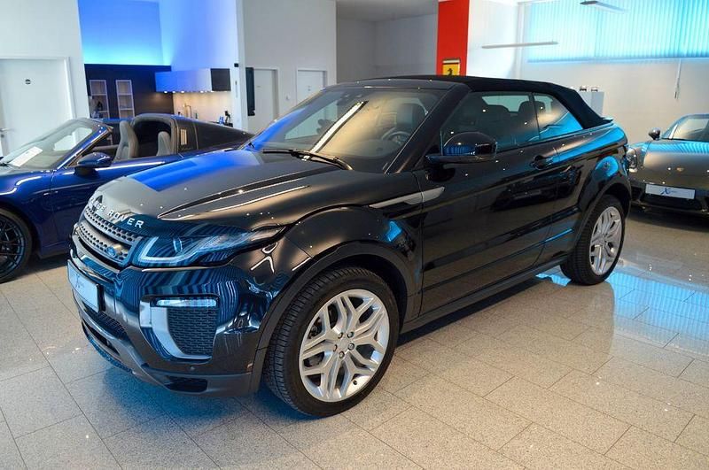 Schwarz Gebraucht 2017 Land Rover Range Rover evoque HSE Dynamic Cabrio | 28.880 € (Fairer Preis) - Bild 1/4