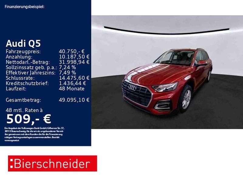 Rot Gebraucht 2023 Audi Q5 Ambiente SUV | 40.750 € (Guter Preis) - Bild 1/3