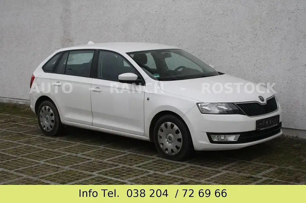 Gebraucht Skoda Rapid Elegance 90 PS (66 kW) 2014 Weiß Limousine