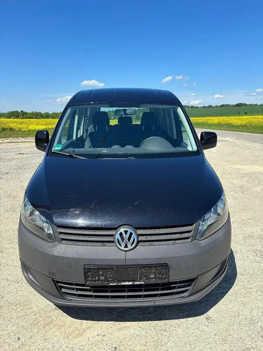 Gebraucht VW Caddy Trendline 105 PS (77 kW) 2014 Schwarz Van / Kleinbus