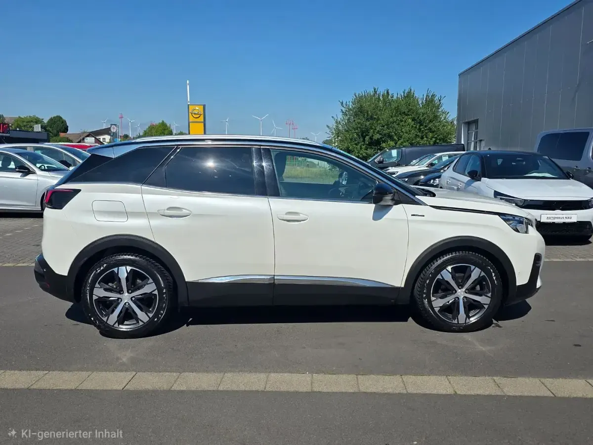 Gebraucht Peugeot 3008 Allure 165 PS (121 kW) 2018 Lack weiss perlglänzend/metallic la SUV