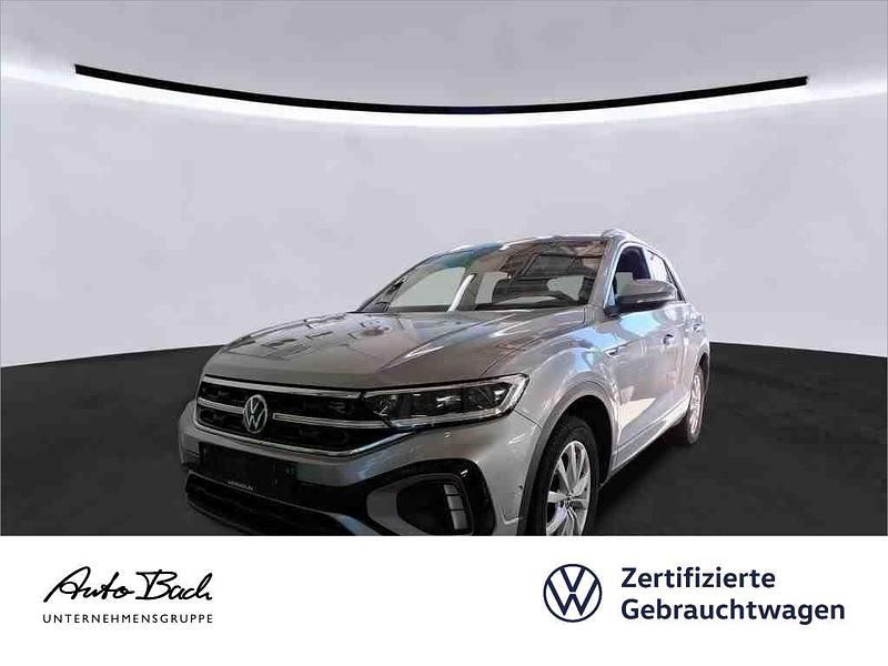 Silber (pyrit silber metallic) Gebraucht 2022 VW T-Roc R-line SUV | 30.940 € (Fairer Preis) - Bild 1/4