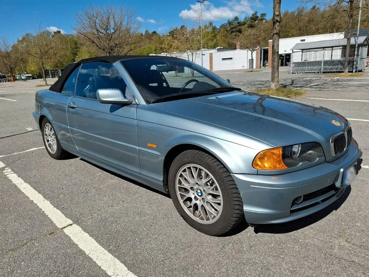 Gebraucht BMW 320 Cabriolet 170 PS (125 kW) 2002 Grün Cabrio