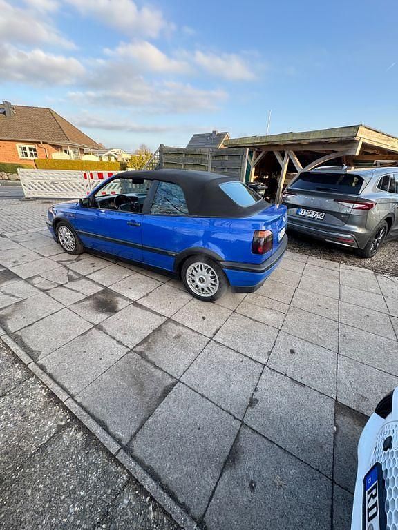 Gebraucht VW Golf Cabriolet Conceptline 101 PS (74 kW) 1997 Blau Cabrio