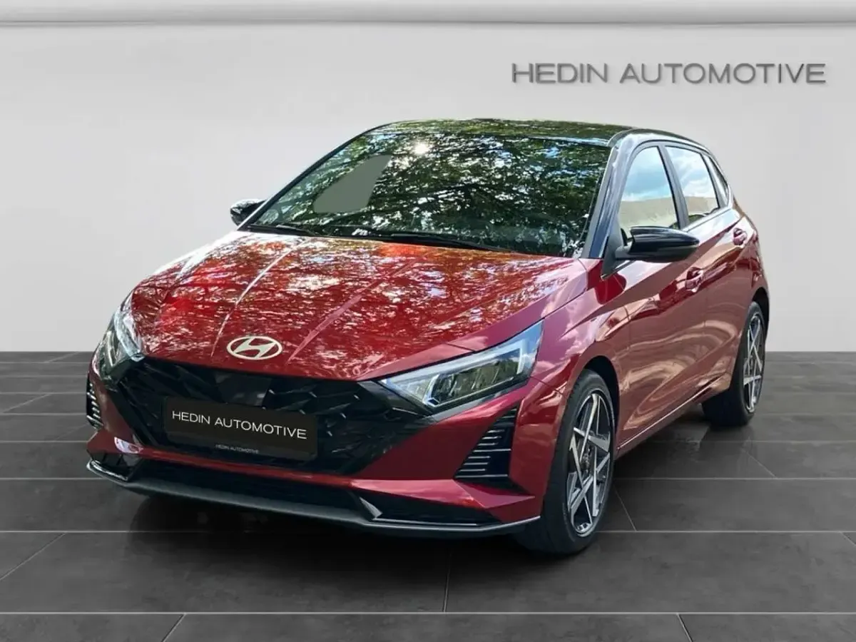 Gebraucht Hyundai i20 Prime 90 PS (66 kW) 2026 Dragon red/ phantom black Kleinwagen