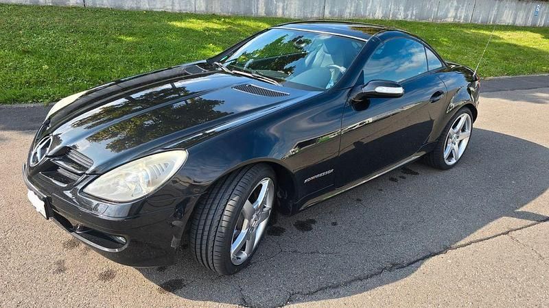 Gebraucht Mercedes SLK200 163 PS (119 kW) 2005 Schwarz Cabrio