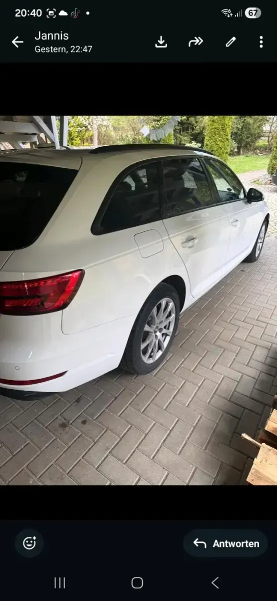 Gebraucht Audi A4 190 PS (139 kW) 2017 Weiß Kombi