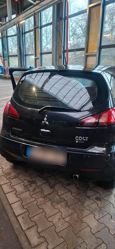 Gebraucht Mitsubishi Colt 95 PS (69 kW) 2008 Schwarz Kleinwagen