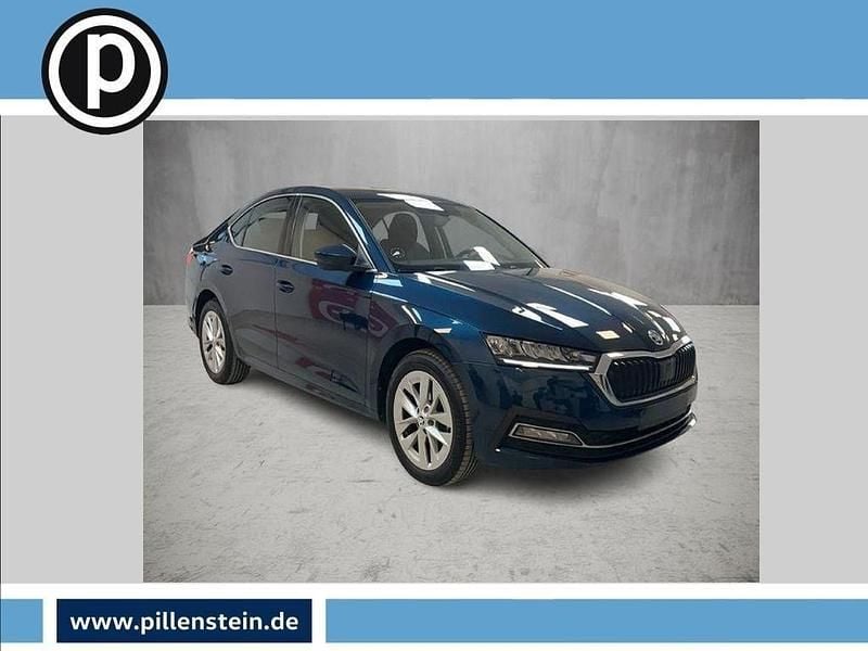 Blau Gebraucht 2022 Skoda Octavia Style Limousine | 22.402 € (Superpreis) - Bild 1/4