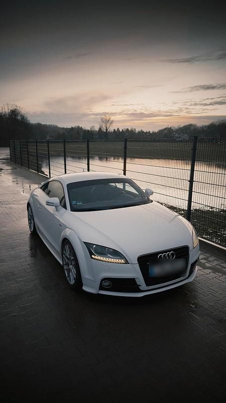 Gebraucht Audi TT S-Line 211 PS (155 kW) 2011 Weiß Coupé