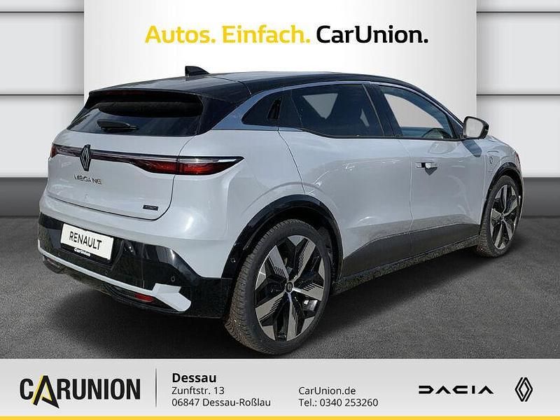 Gebraucht Renault Megane E-Tech Techno 160 kW (218 PS) 2024 Rafalgrau, black pearlschwar Limousine