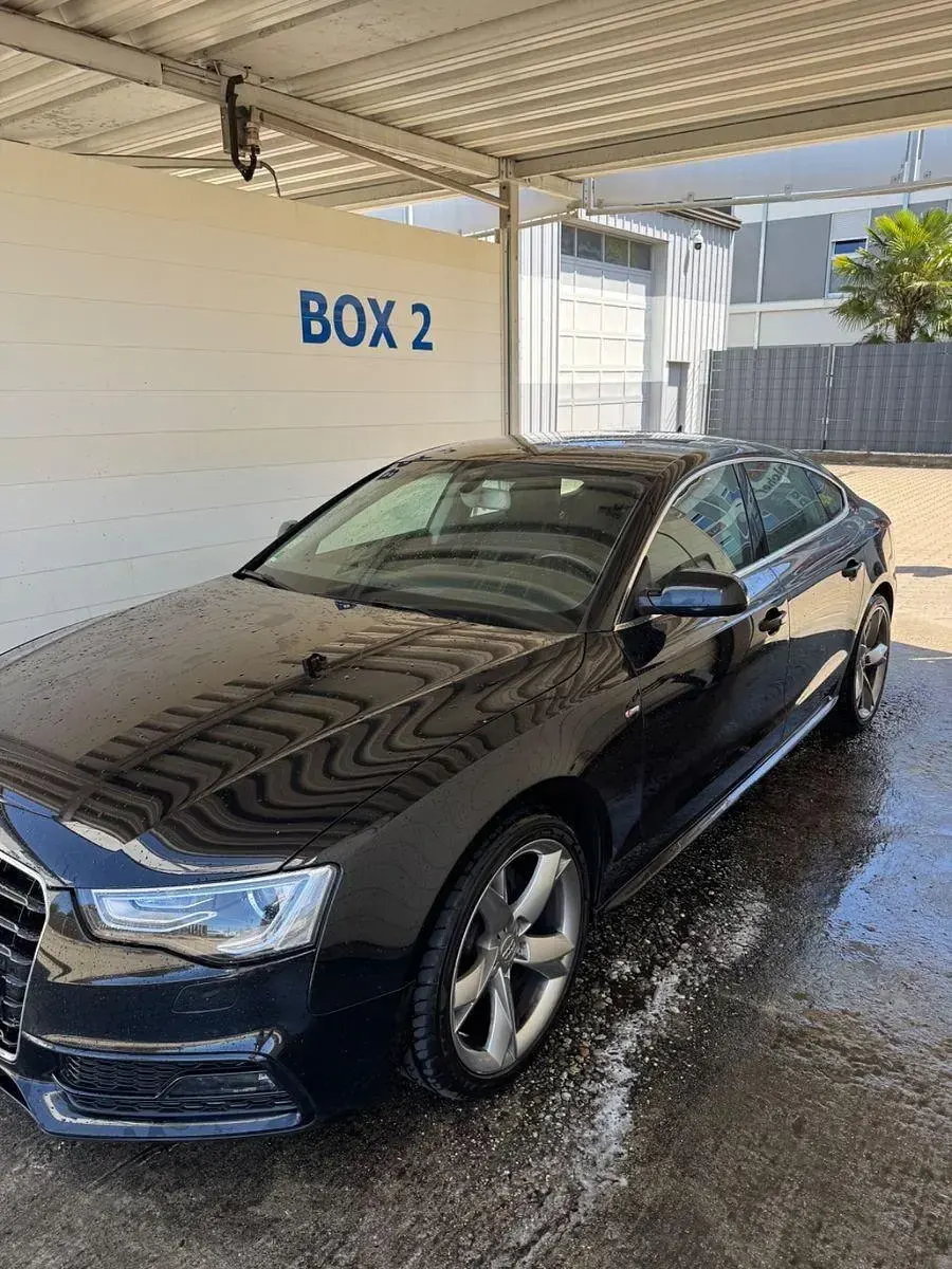 Gebraucht Audi A5 Sportback S-Line 170 PS (125 kW) 2013 Schwarz Kleinwagen