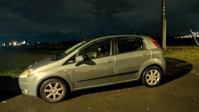 Gebraucht Fiat Grande Punto 90 PS (66 kW) 2007 Grau Kleinwagen