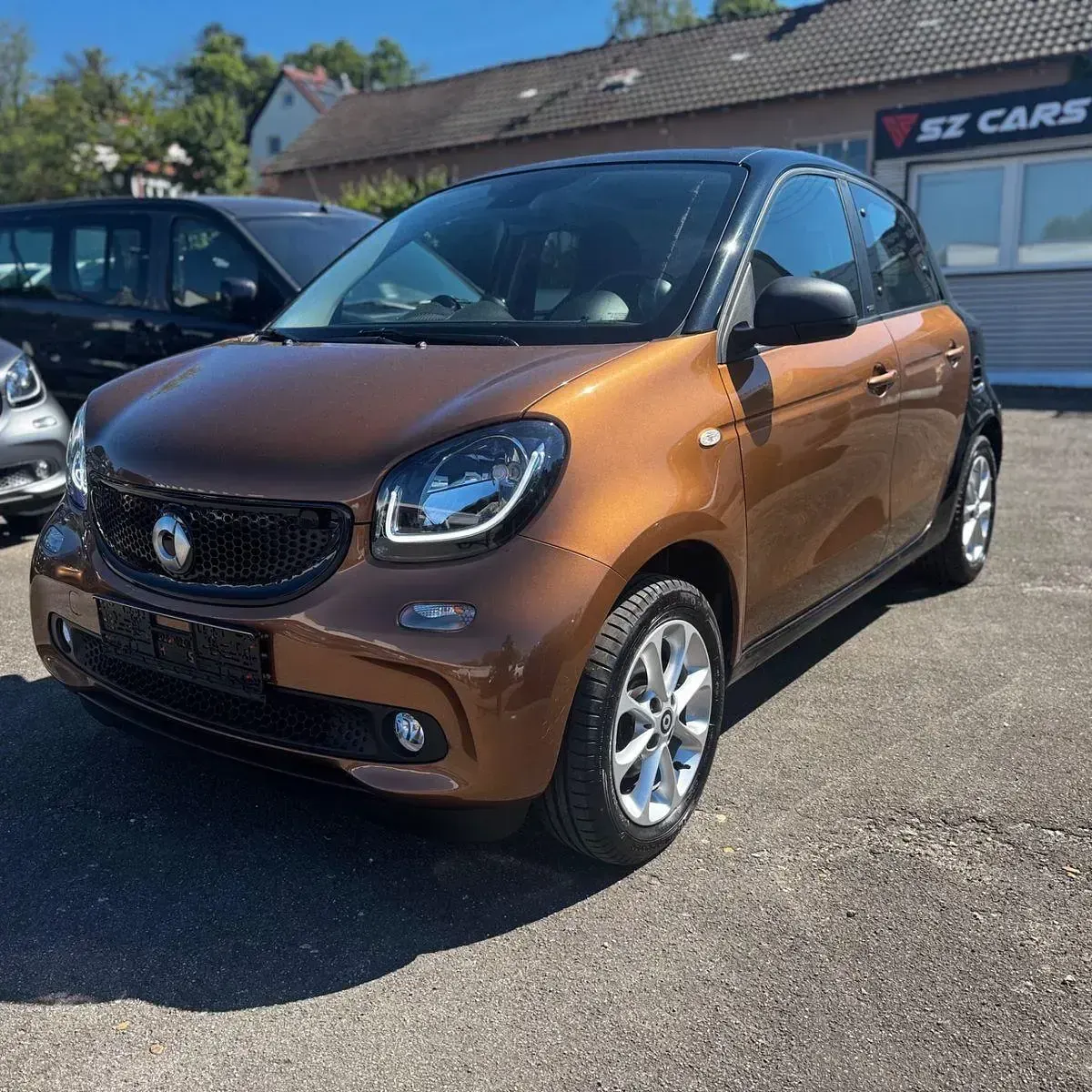 Gebraucht Smart ForFour Brabus 71 PS (52 kW) 2017 Schwarz Kleinwagen