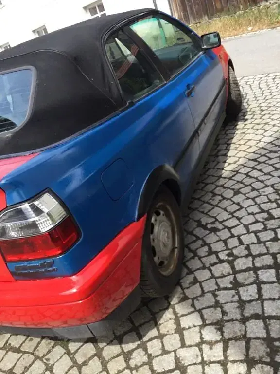 Brugt VW Golf Cabriolet 75 HK (55 kW) 1995 Blå Cabriolet