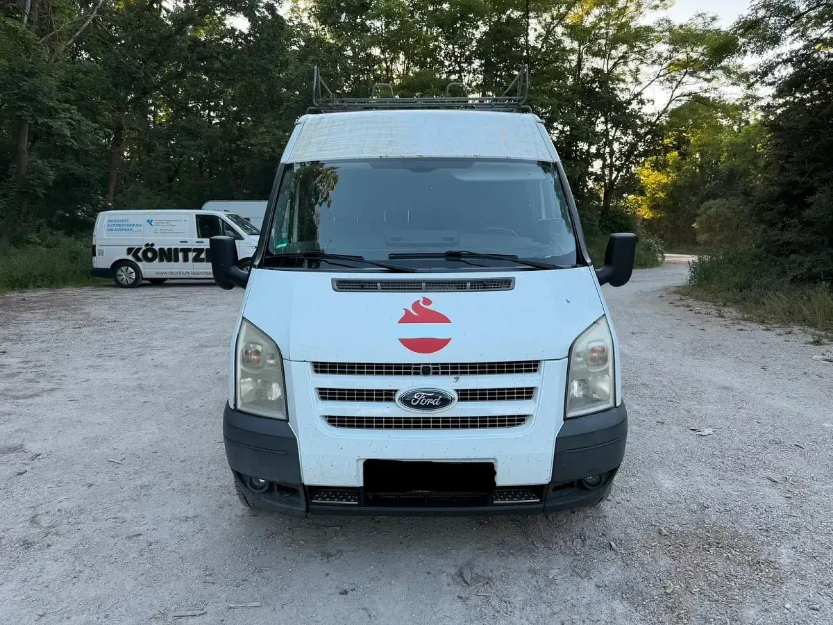 Gebraucht Ford Transit 101 PS (74 kW) 2011 Weiß Van / Kleinbus