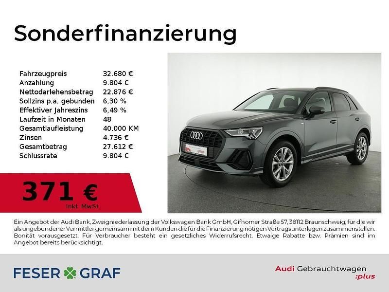 Gebraucht Audi Q3 Business 150 PS (110 kW) 2023 Daytonagrau perleffekt SUV