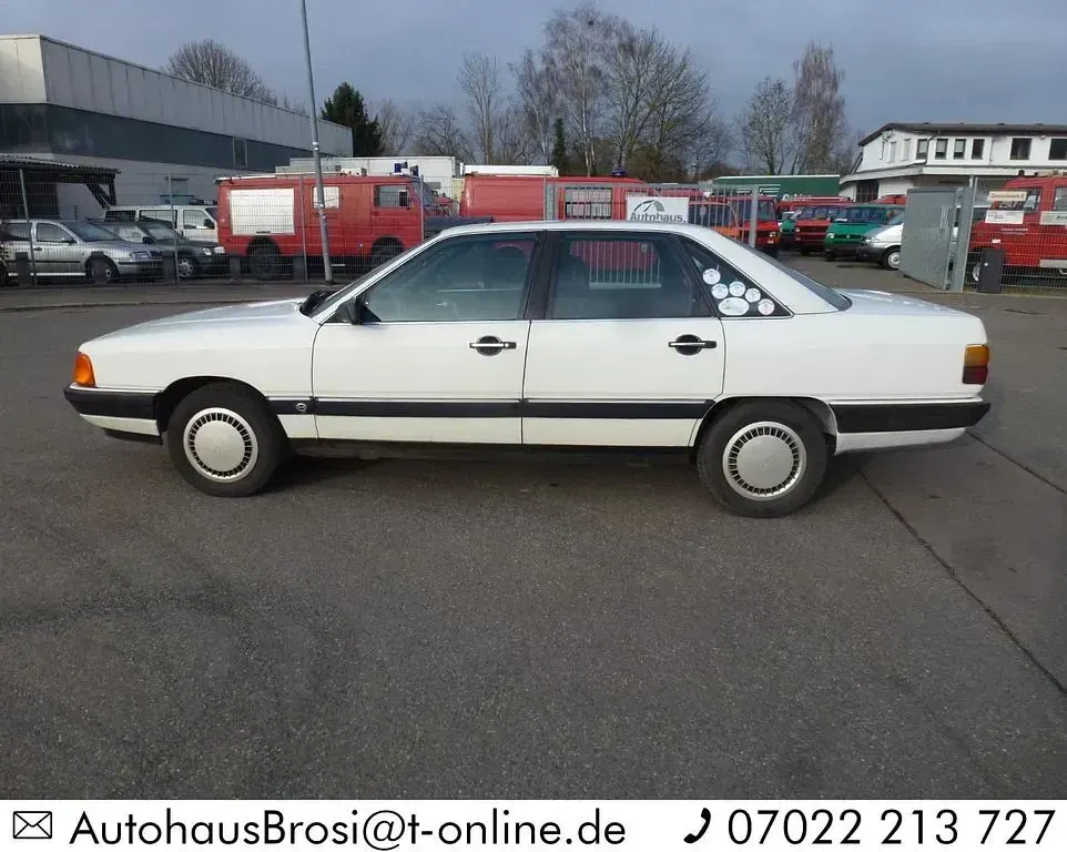 Gebraucht Audi 100 137 PS (100 kW) 1987 Weiß Limousine