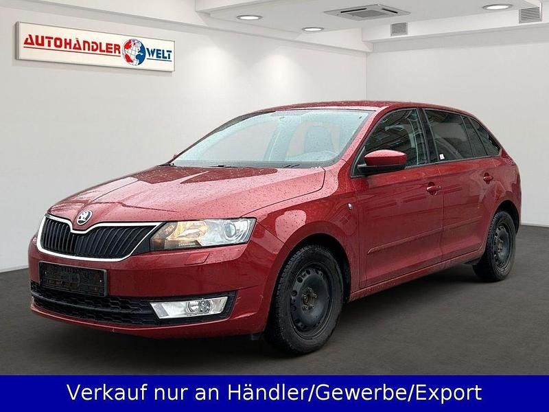 Gebraucht Skoda Rapid Elegance 105 PS (77 kW) 2014 Rot Kleinwagen