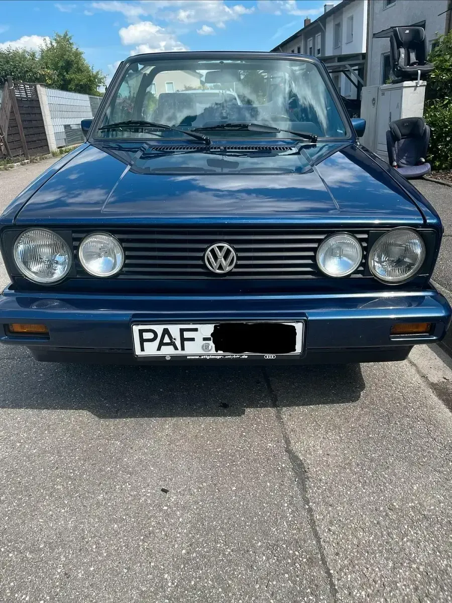 Gebraucht VW Golf Cabriolet 98 PS (72 kW) 1991 Blau Cabrio