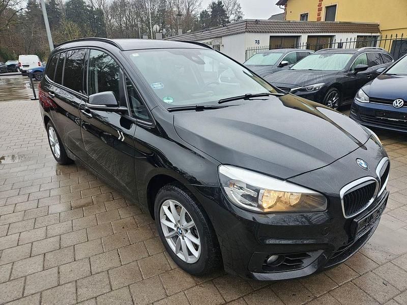 Gebraucht BMW 218 Gran Tourer Advantage 150 PS (110 kW) 2017 Schwarz Van / Kleinbus