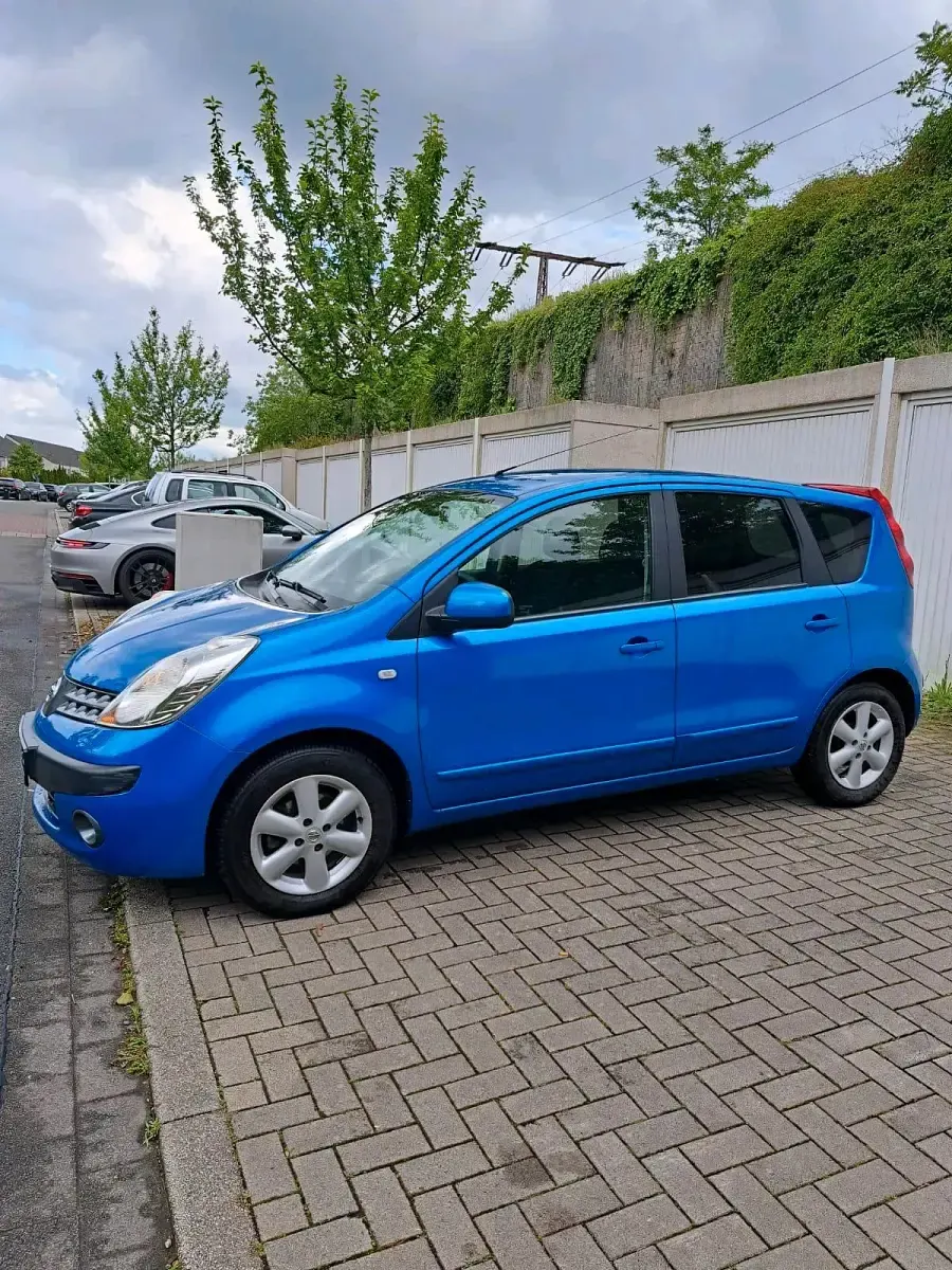 Gebraucht Nissan Note 110 PS (80 kW) 2007 Blau Kleinwagen