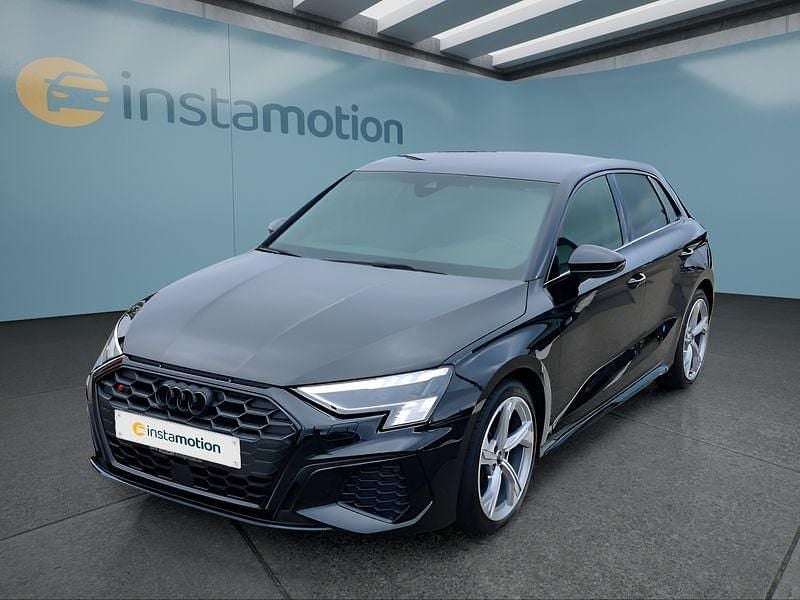 Schwarz Gebraucht 2023 Audi S3 Limousine | 40.799 € (Fairer Preis) - Bild 1/4