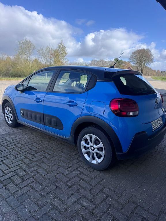 Gebraucht Citroën C3 PureTech 83 PS (61 kW) 2018 Blau Kleinwagen