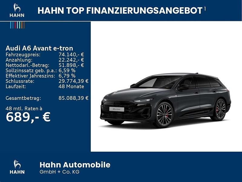 Neu Audi A6 e-tron Performance 269 kW (367 PS) 2026 Magnetgrau Kombi