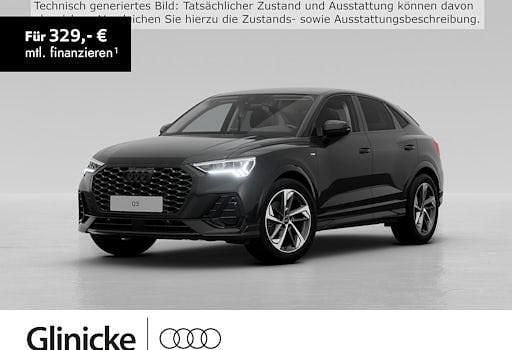 Gebraucht Audi Q3 Sportback S-Line 150 PS (110 kW) 2025 Schwarz SUV