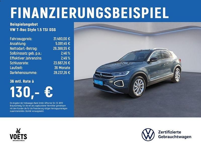 Gebraucht VW T-Roc Style 150 PS (110 kW) 2025 Blau SUV