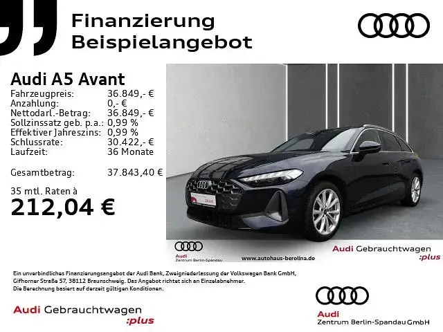 Gebraucht Audi A5 Sport 150 PS (110 kW) 2025 Blau Kombi