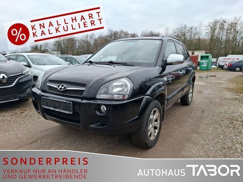 Schwarz Gebraucht 2009 Hyundai Tucson GLS SUV | 3.685 € (Superpreis) - Bild 1/4