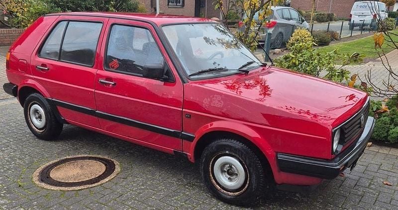 Rot Gebraucht 1990 VW Golf II Kleinwagen | 1.399 € - Bild 1/4