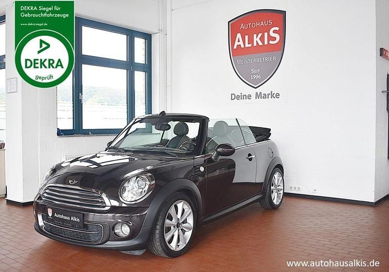 Braun Gebraucht 2014 Mini Cooper D Cabriolet Cabrio | 13.900 € - Bild 1/2