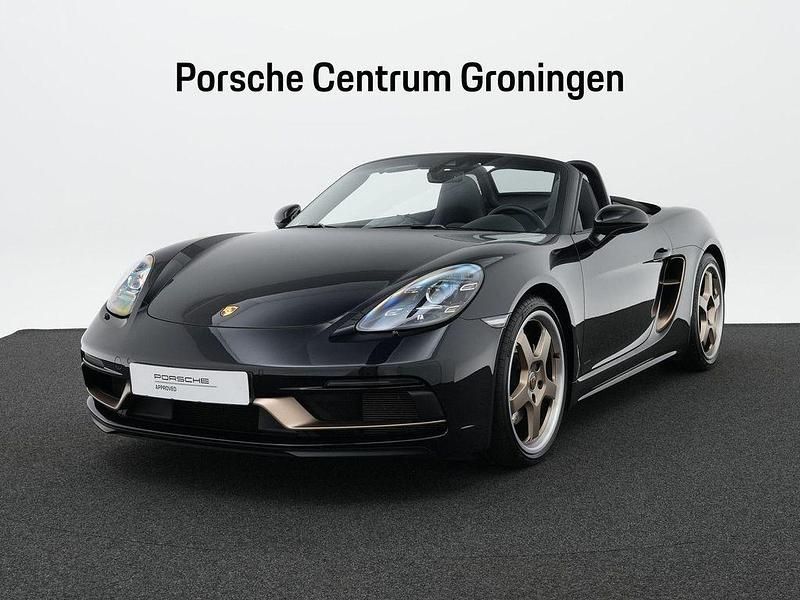 Schwarz Gebraucht 2021 Porsche 718 Boxster Cabrio | 98.900 € (Teuer) - Bild 1/4