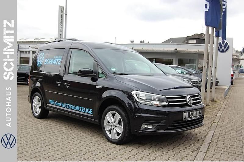 Gebraucht VW Caddy Comfortline 131 PS (96 kW) 2020 Schwarz Van / Kleinbus